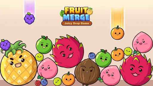 Gameplay screenshot 1 from Fruit Merge: Match Game - Puzzle game